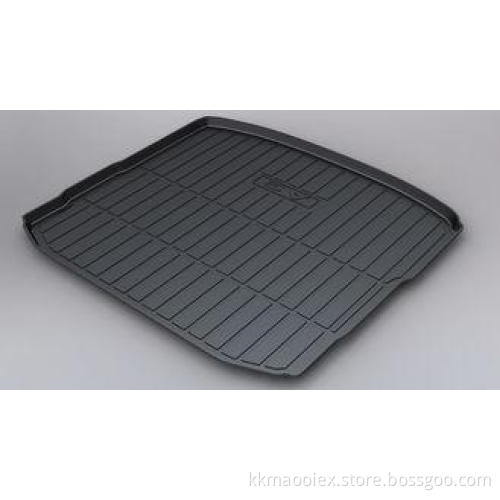 Black Waterproof 3D TPO AUDI Trunk Mat Recycled Durable For